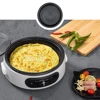 4L Multifunction Electric Hot Pot Split Type Cooker Food Steamer Portable Cooking Machine 4