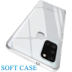 Crystal Clear TPU Shockproof Phone Case - Soft Back Cover for A51 5G