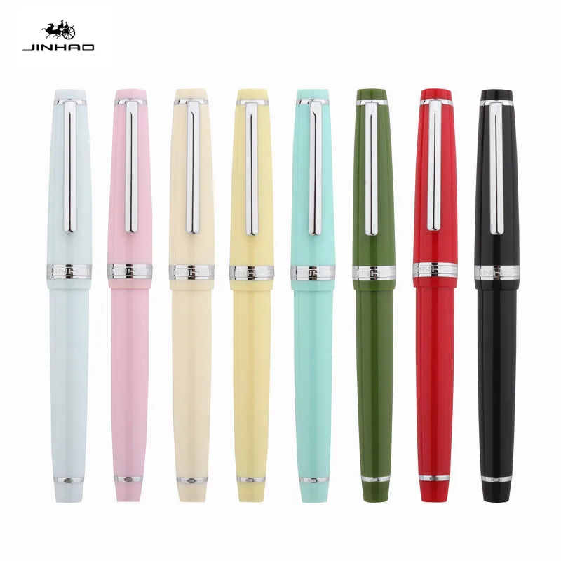 Jinhao 82 All Colour Business Office Student School Stationery Supplies Fine Nib Fountain Pen New