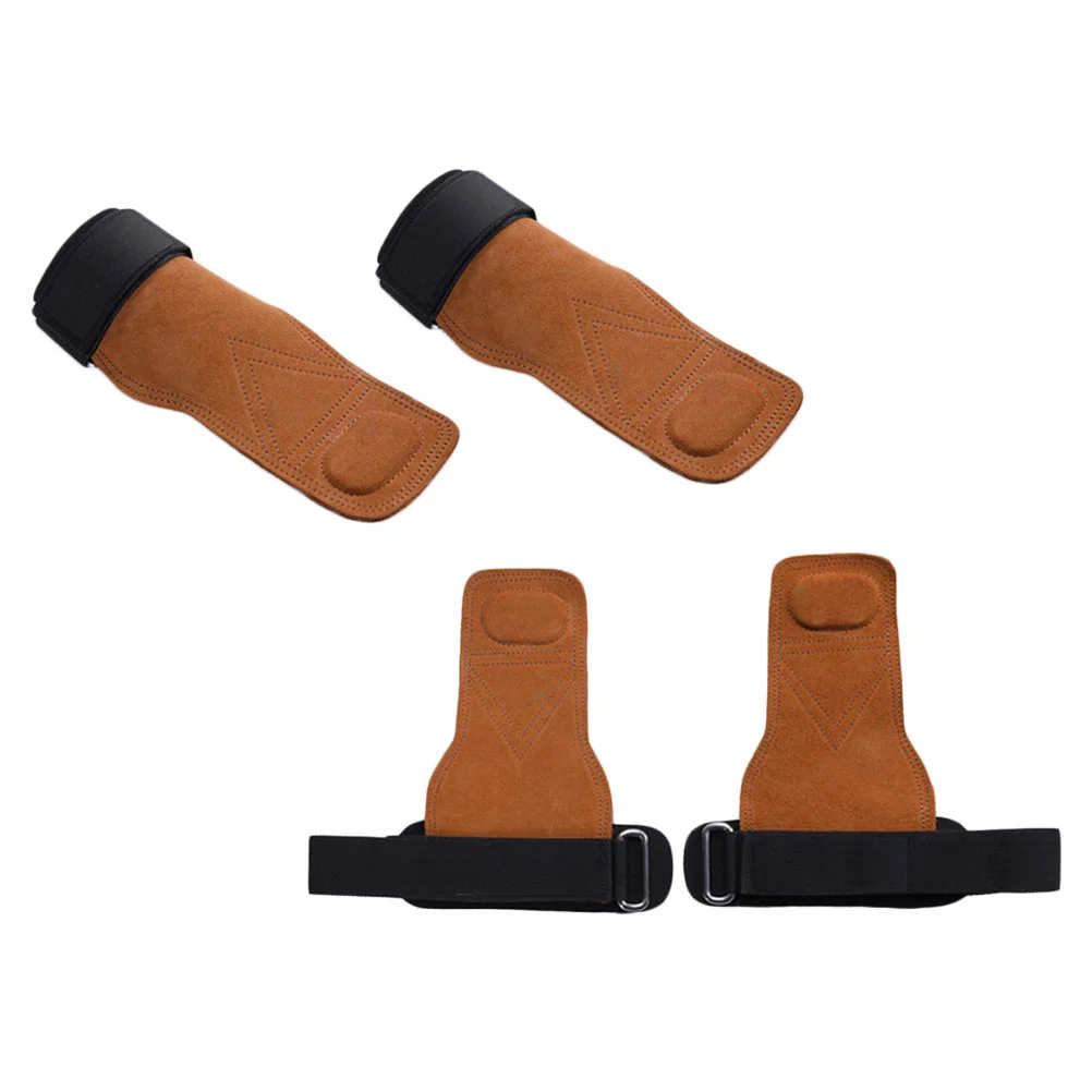 

1 Pair Wrist Guard Non-slip Palm Guard Hand Grip Glove Pull-up Grip Belt