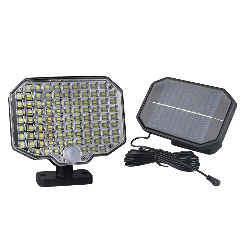 

Solar Outdoor Light 184LED Solar Split Wall Lamp Outdoor Human Body Induction Lamp Household Garden Lamp Garage Lamp Street Lamp