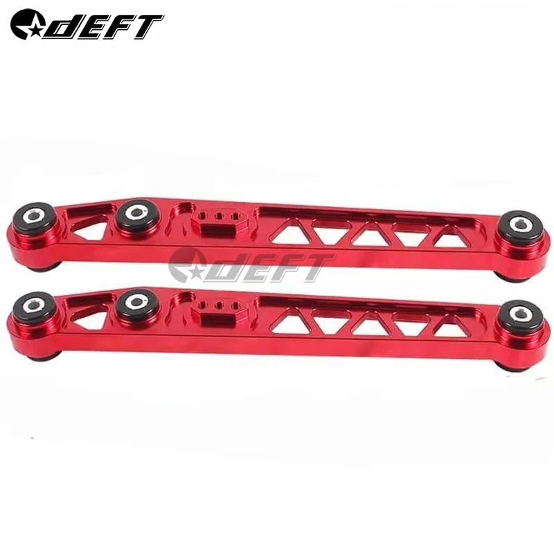 2PCS Rear Lower Control Arms Suspension Kit Polyurethane Bushings Replacement For Honda Civic 98 EK Car Chassis Parts Modified