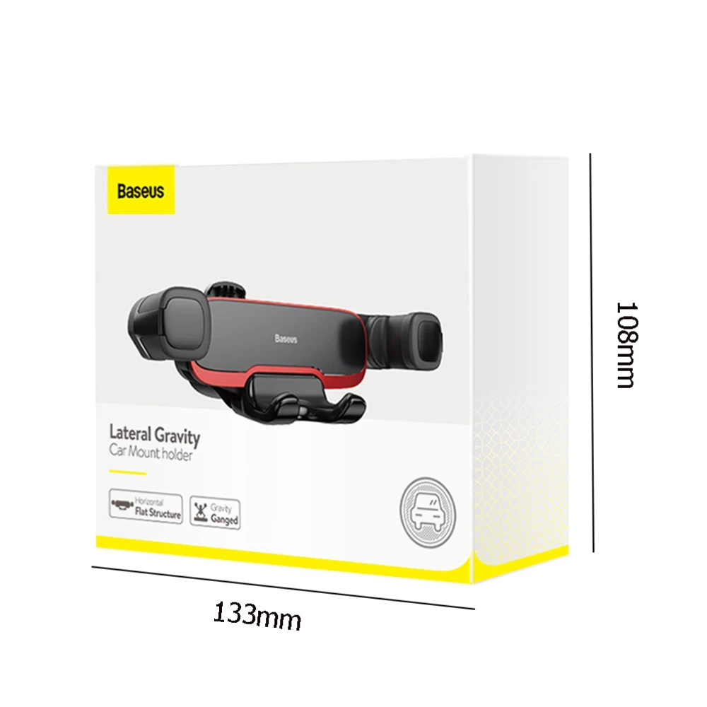 Baseus ڵ ȭ Ȧ ݼ ߷ ڵ  ȯ   ĵ 4.7-6.5 ġ ȭ Invisibile ڵ 