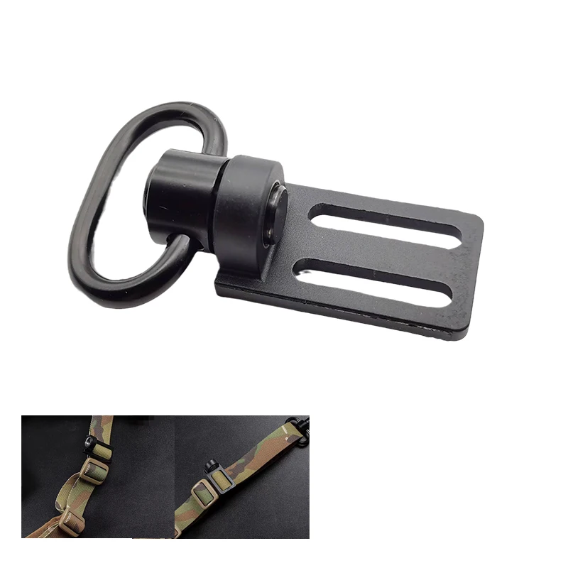 

Tactical 1 Inch Convert Between 2 To 1 Point Triglide Sling Adapter Compatible With QD Swing Swivels Airsoft Hunting Accessories