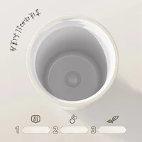 GIANXI 500ML Flower Pattern Coffee Cup Stainless Steel Coffee Thermo Bottle Household Cafe Cup For Coffee Coffeeware Teaware 5