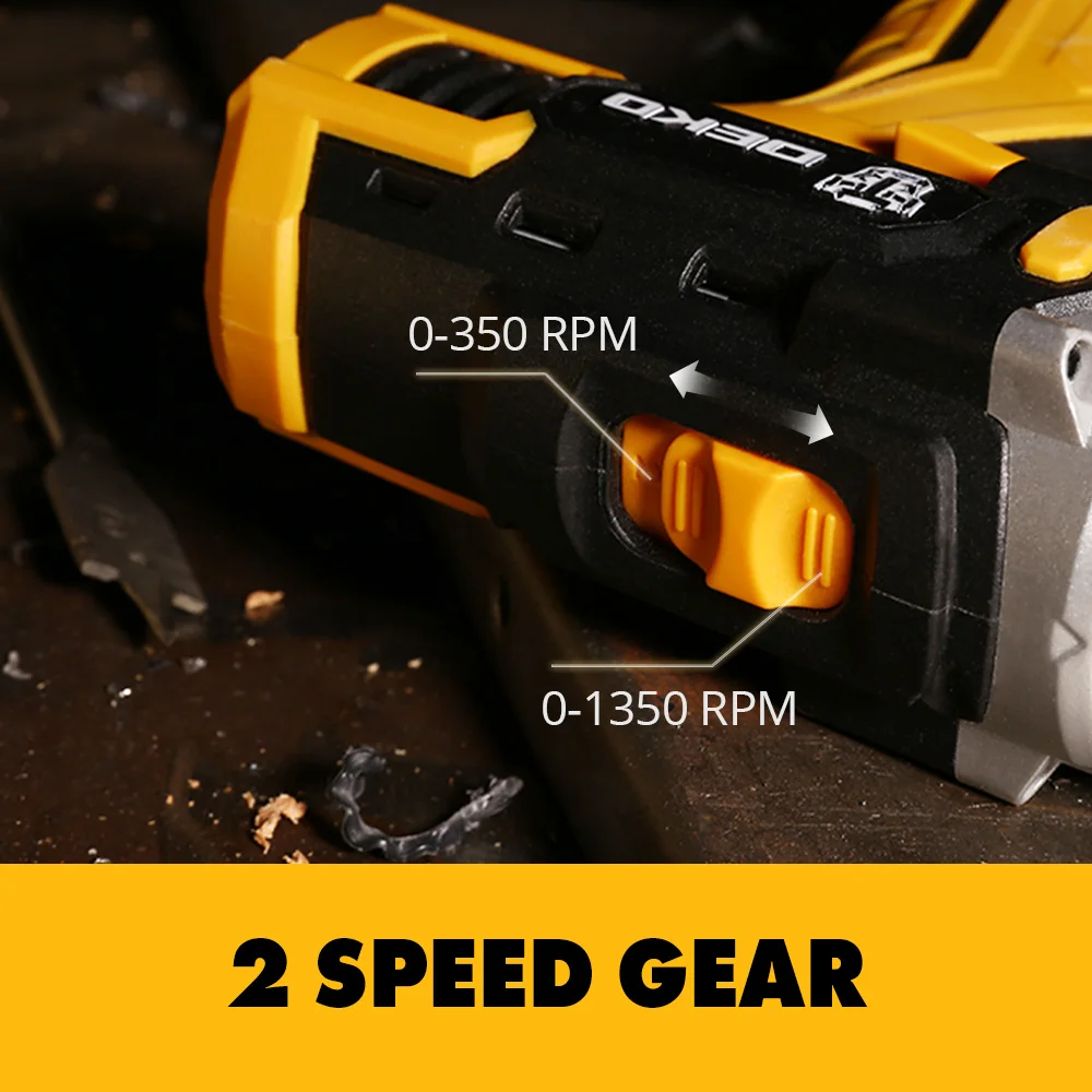 DEKO 20V Cordless Drill Electric Screwdriver DC Lithium-Ion Battery Mini Wireless Power Driver for Home DIY 3