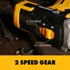 DEKO 20V Cordless Drill Electric Screwdriver DC Lithium-Ion Battery Mini Wireless Power Driver for Home DIY 3
