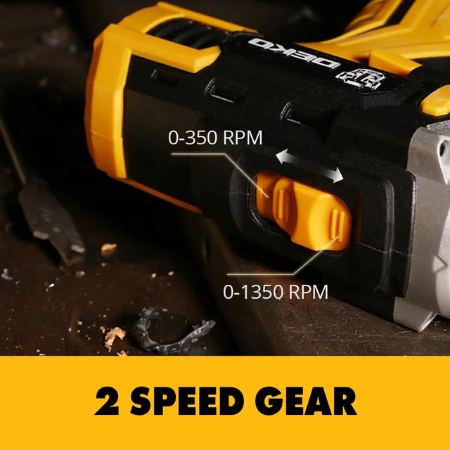 DEKO 20V Cordless Drill Electric Screwdriver