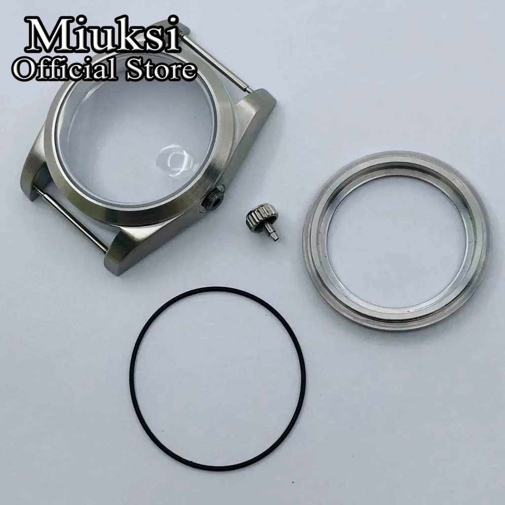 Premium Brushed Watch Case with Sapphire Glass – 36mm/40mm