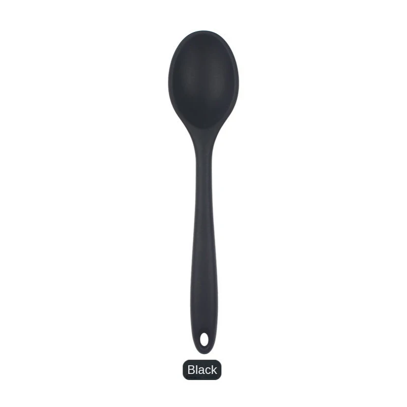 Multicolor Silicone Cooking and Baking Spoon