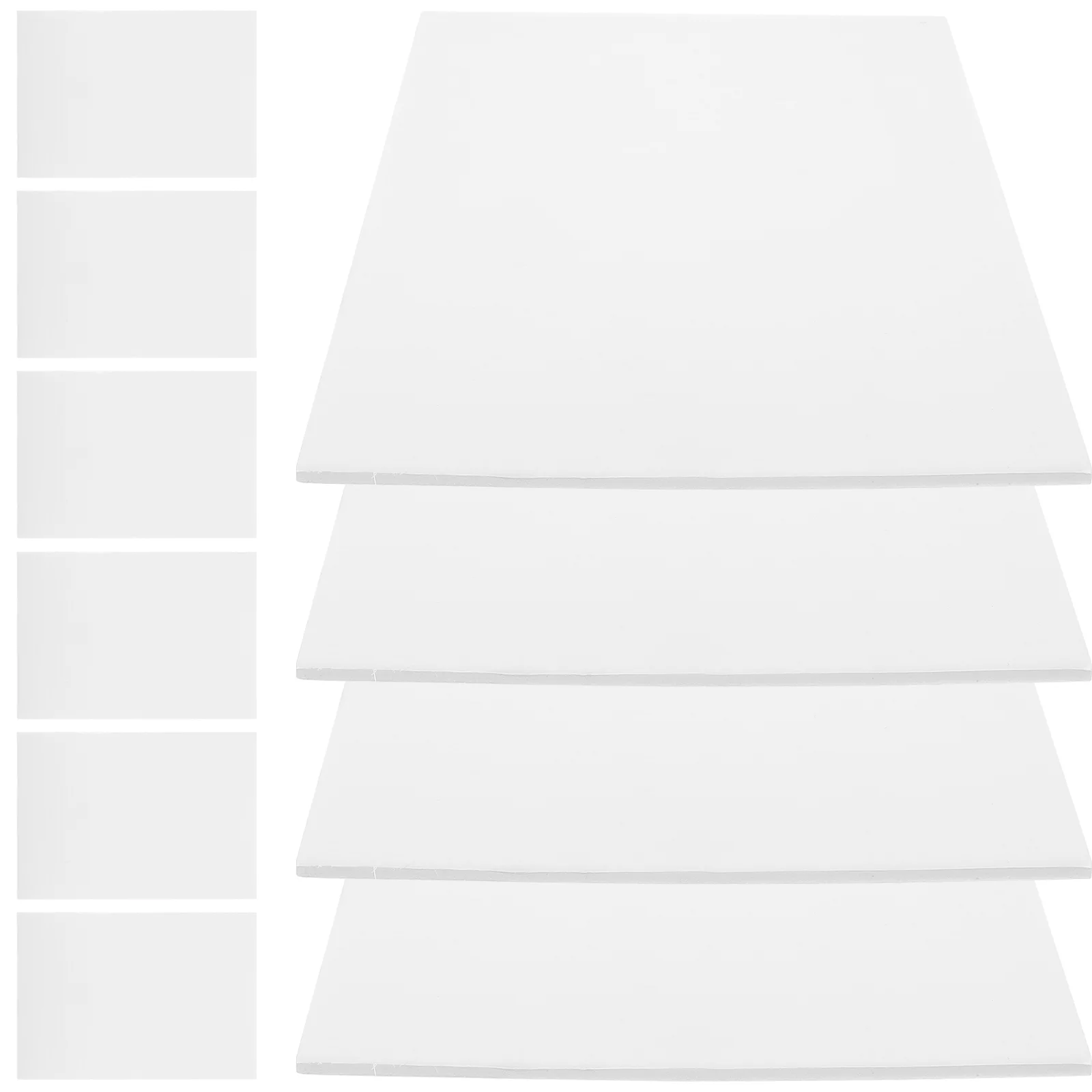 

10 Pcs Poster Board Blank Foam Boards for Projects Foams Model Making Material Large Craft Thick White DIY