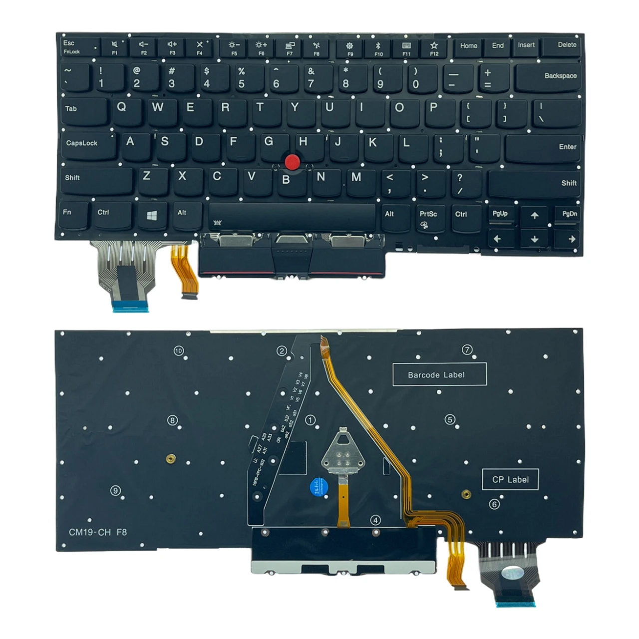 

New US Laptop Backlit Keyboard For Lenovo Thinkpad X1 Yoga 4th Gen 4 2019 / 5TH 2020 Notebook PC Replacement
