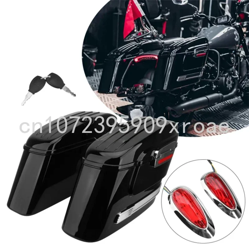 

Универсальная сумка для Кафе Racer Chopper Bobber, Боковая Сумка для кармана, жесткие сумки для мотоцикла