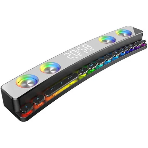 Игровой Bluetooth-динамик Soaiy SH39 с Rgb-подсветкой, портативный беспроводной динамик