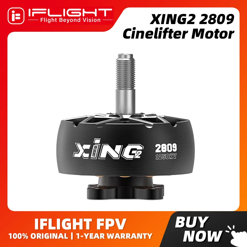 iFlight XING2 2809 800KV 1250KV FPV Cinelifter Motor Unibell X8 crossing machine motor Brushless For Racing RC Drone Chimera7