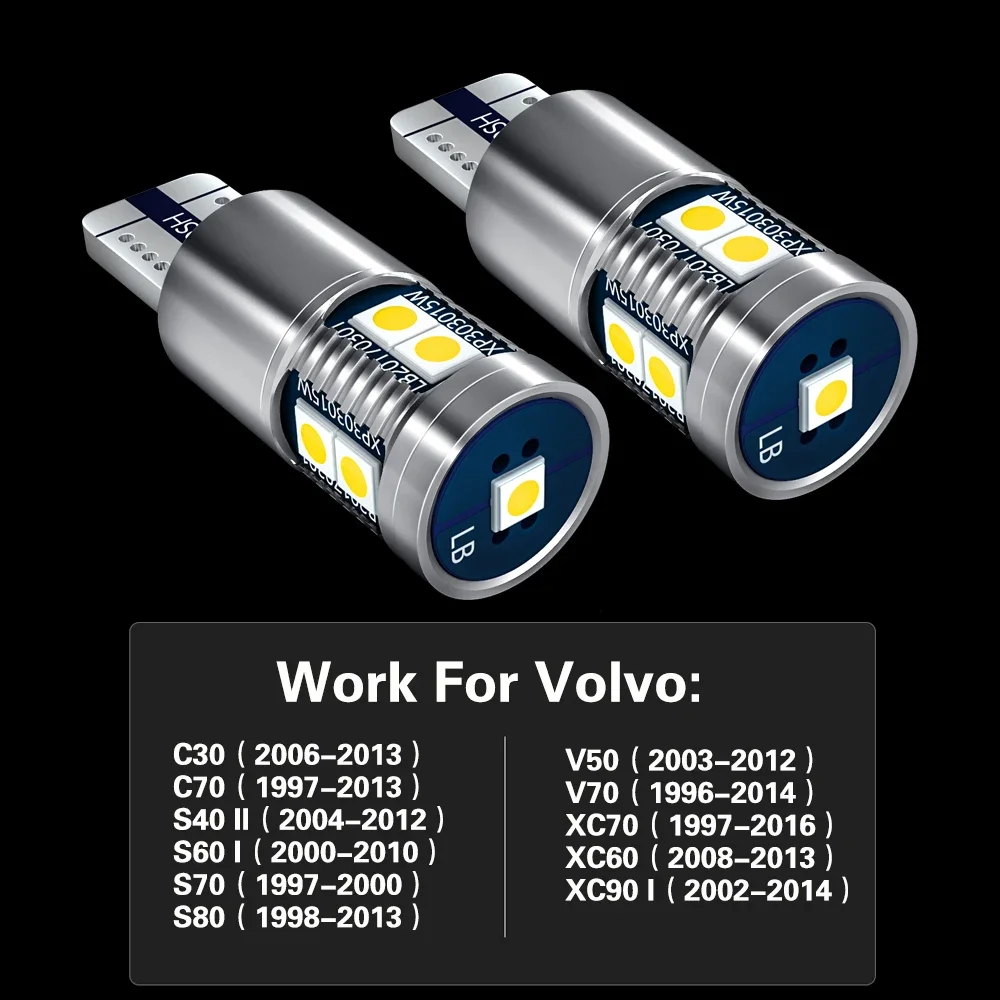 

Лампочка для Volvo C30 C70 S40 S60 S70 S80 V50 V70 XC70 XC60 XC90, 2 шт.