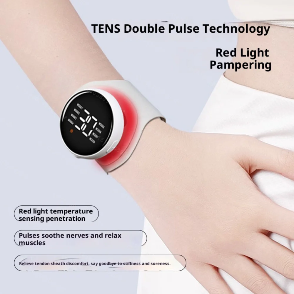 Micro-Current Deep Massage Wrist Massage Inner Vital Energy Radiance Ankle Massage Double Pulse Technology Red Light Pampering