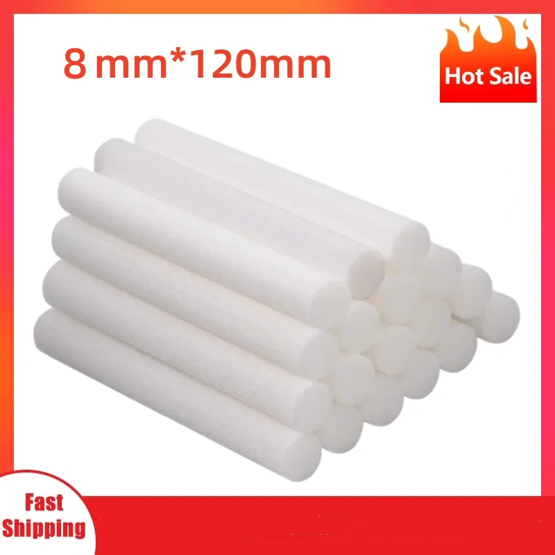 10 Pieces 8*120mm Air Humidifiers Filters Cotton Swab For Usb Air