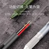Japanese Uni Multi-Function Metal 5 in 1 Ballpoint Pen/Mechanical Pencil Low Center of Gravity 0.5mm Business Elegant ручки 3