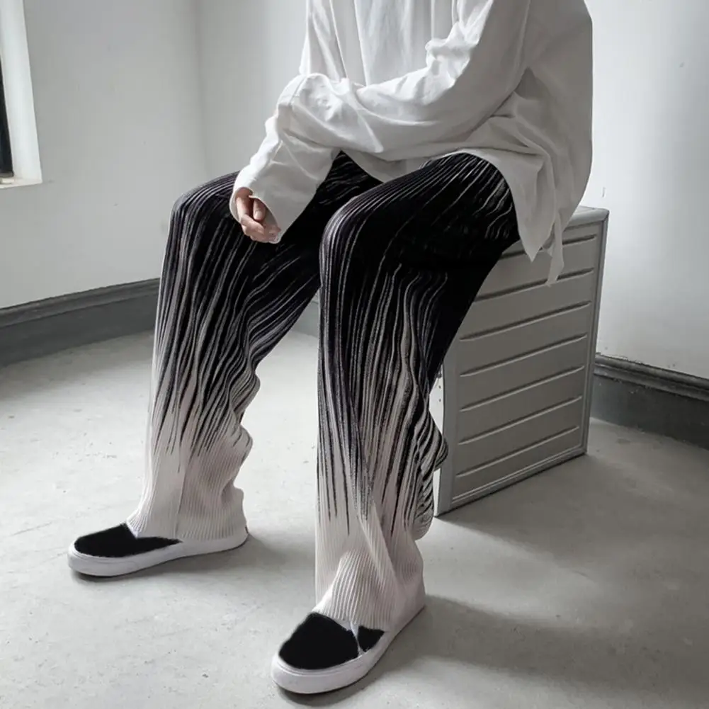Trendy Comfortable Spring Summer Pants Elastic Waist Men Pants Streetwear Fall Spring Trousers Men Clothing