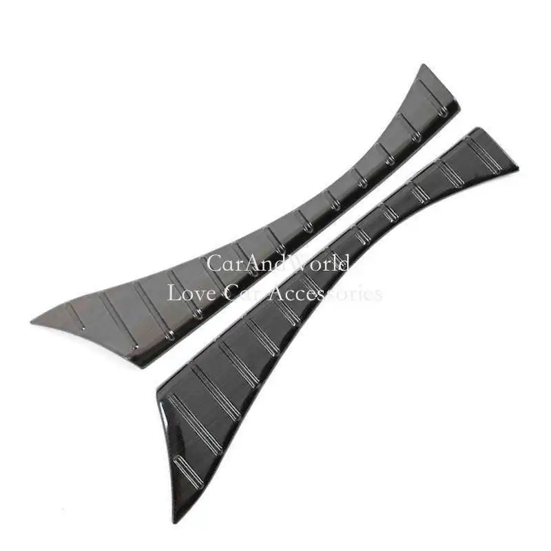 

Stainless Steel Rear Trunk Pedal Door Sill Plate Protective Cover Trims ​Car Accessories For Toyota Alphard Vellfire 2023 2024