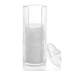 Cosmetic Storage Box Container Jars Transparent Acrylic Makeup Organizer Case Make Up Tools Cotton Pad Qtip Holder Large 3