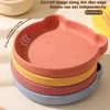 Silicone tableware set children cartoon dinner plate water cup fork spoon baby auxiliary food bowl baby silicone bowl 1
