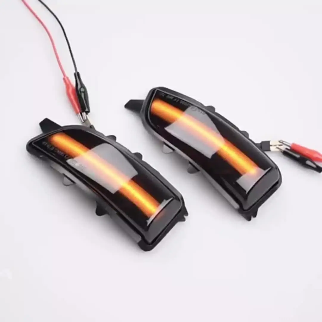 シグナル 2-Pack LED Rearview Mirror Turn Signal Light – Fits Volvo S40 S80L