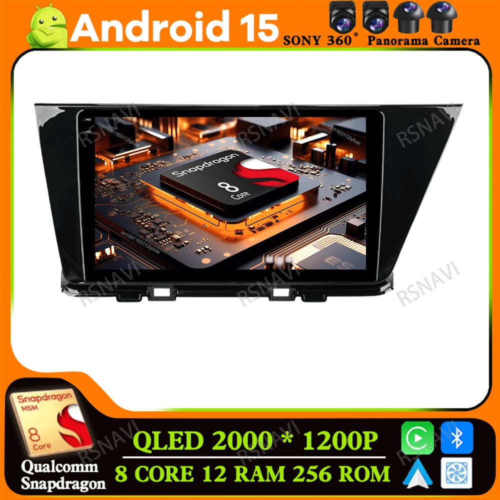 Radio DE coche Android 15 para Kia Niro DE 2016 - 2019 Dacia Duster QLED Jdm Multimedia 2DIN Autoradio WIFI + 4G LTE Mercedes W211 IPS 1