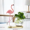Creative Hydroponic Plant Vase Glass Transparent Container Dish Water Planting Flower Pot Living Room Decoration Decoration 4