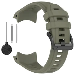 Silicone Sport Strap Replacement Band - Premium Accessory Bracelet - Instinct 3 50mm (Military green)