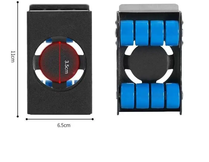 4pcs Furniture Mover Tool 350kg Heavy Duty Furniture Mover Roller With Brakes Mobile Pulley Washing Machine Table Transport 4