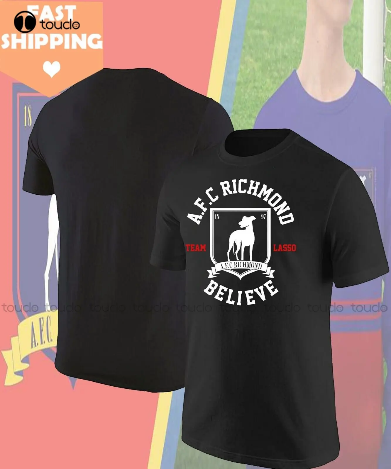 Ted Lasso Afc Richmond Shirt Blue Size S 5Xl Custom Aldult Teen Unisex