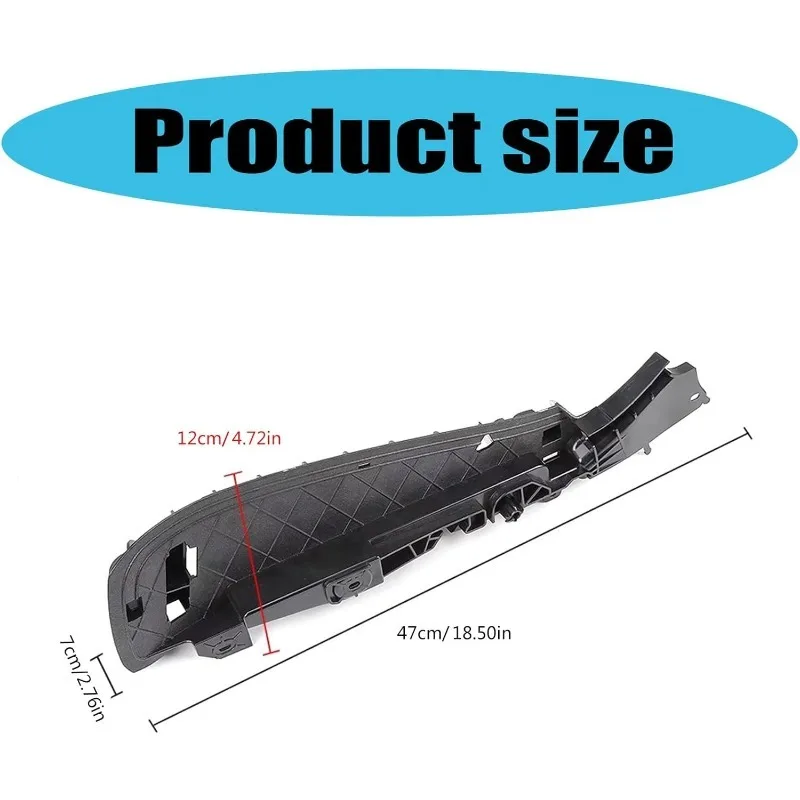 Auto Anteriore Sinistra Destra Sedile Lato Telaio di Supporto Pannello Staffa di Copertura Per BMW X5 X6 F15 F16 F85 F90 52107317458 52107317459 - Image 5