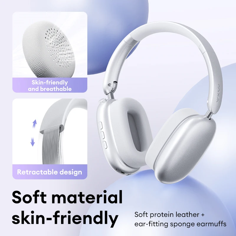 Original PAXA T01 TWS Bluetooth 5.4 Headphones High quality Intelligent Noise Reduction Earphones Low latency Earbuds HD Calling 3