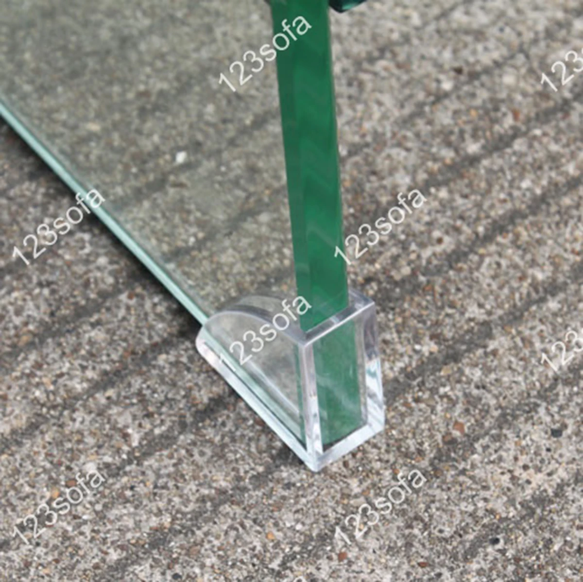 Protector de esquina de espejo acrílico transparente, cubierta de