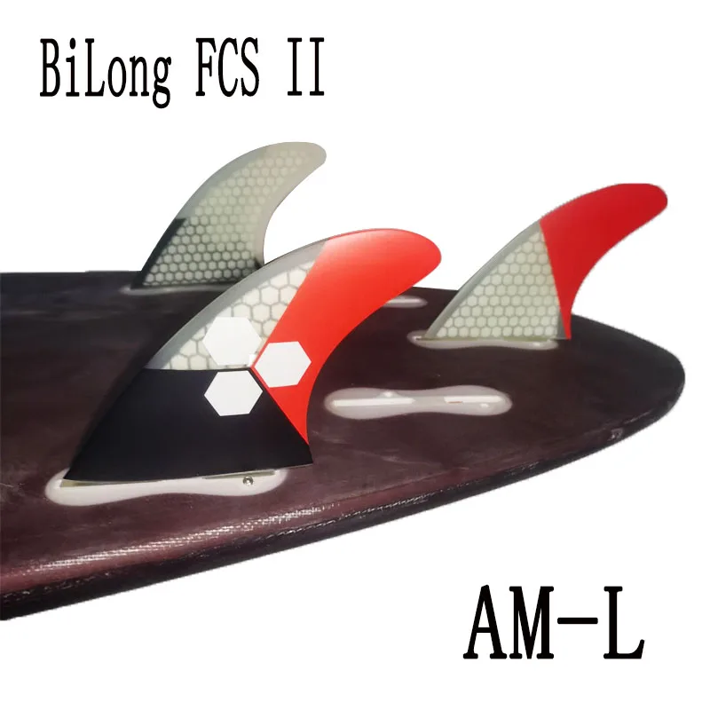 Surfboard Thruster Template Performance Core Fiberglass Honeycomb Surf Fin