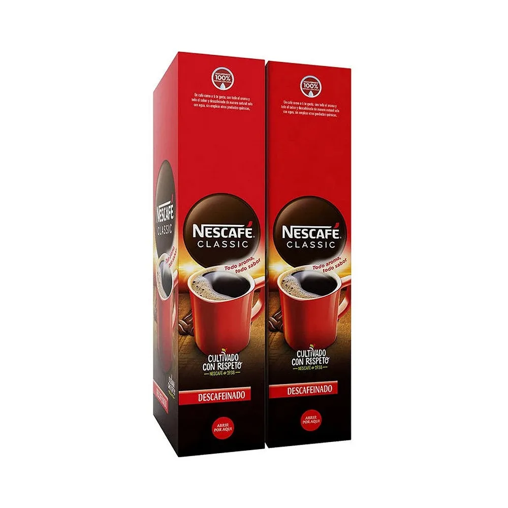 Nescafé Descafeinado 100 sobres de 2 gr. 8410100082127 Raíz Inicio CAFÉ SOLUBLE 16522