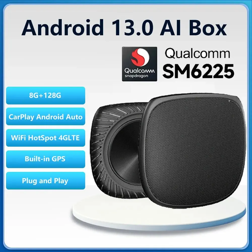 Mini-CarPlay-TV-Box-Android-13-AI-Box-QCM6225-8-Core-8G-128G-Wireless ...