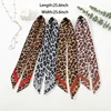 Fashion Leopard Dot Print Chiffon 65 Square Scarf Headband For Muslim Woman Hijab Shawls Thin Smooth Headscarf Islamic Turban 2