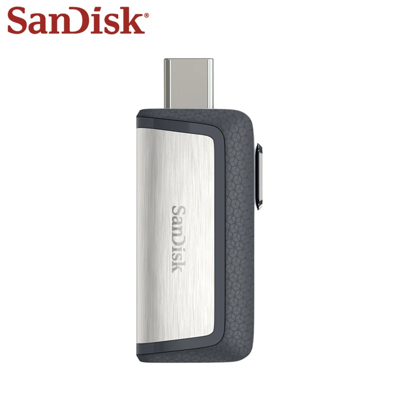 Sandisk USB Flash Drive Type-C USB 3.1 Dual Port OTG Pendrive 64GB 128GB 256GB DC2 Memory Stick Mini U Disk