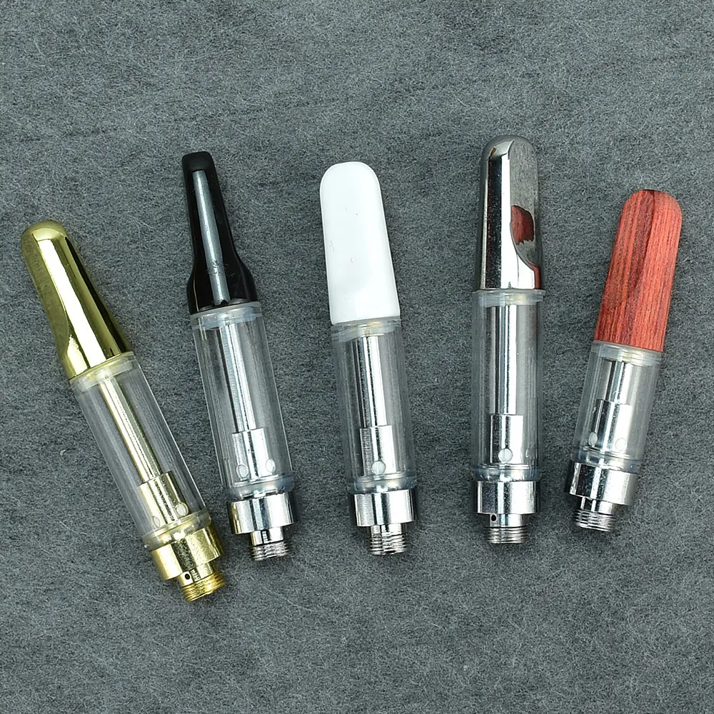 

1pcs CC-ell 0.5ml/1.0ml Carts Thick Oil Cartridges Glass Tank Ceramic Atomizers Cartridge FOR 510 BK battery