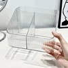 Transparent acrylic cosmetic storage box plastic grid lipstick box makeup brush bucket 3