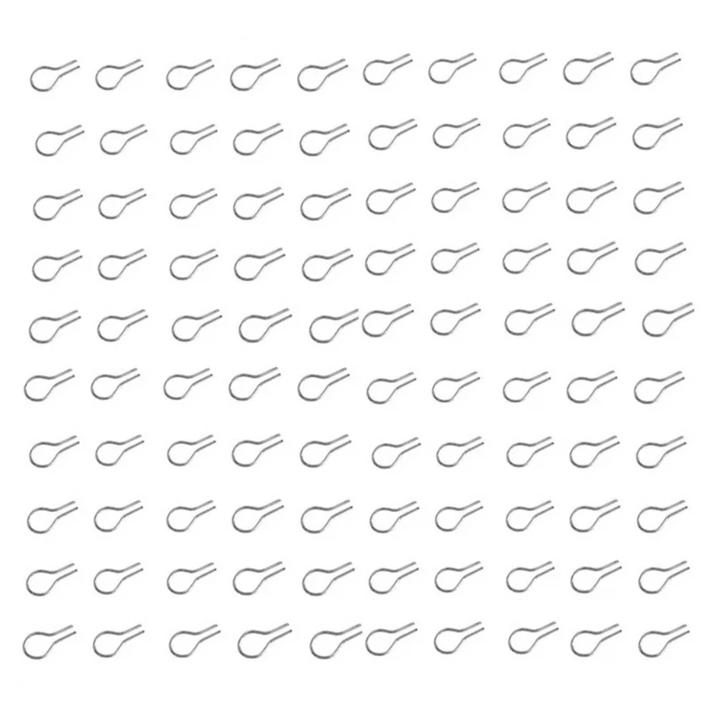 

Pack of 100 Jump Rings Pins for Glass Fusing DIY Ceramic Crafts, Jump Rings Needle for Handmade Craft Jewelry Accessory