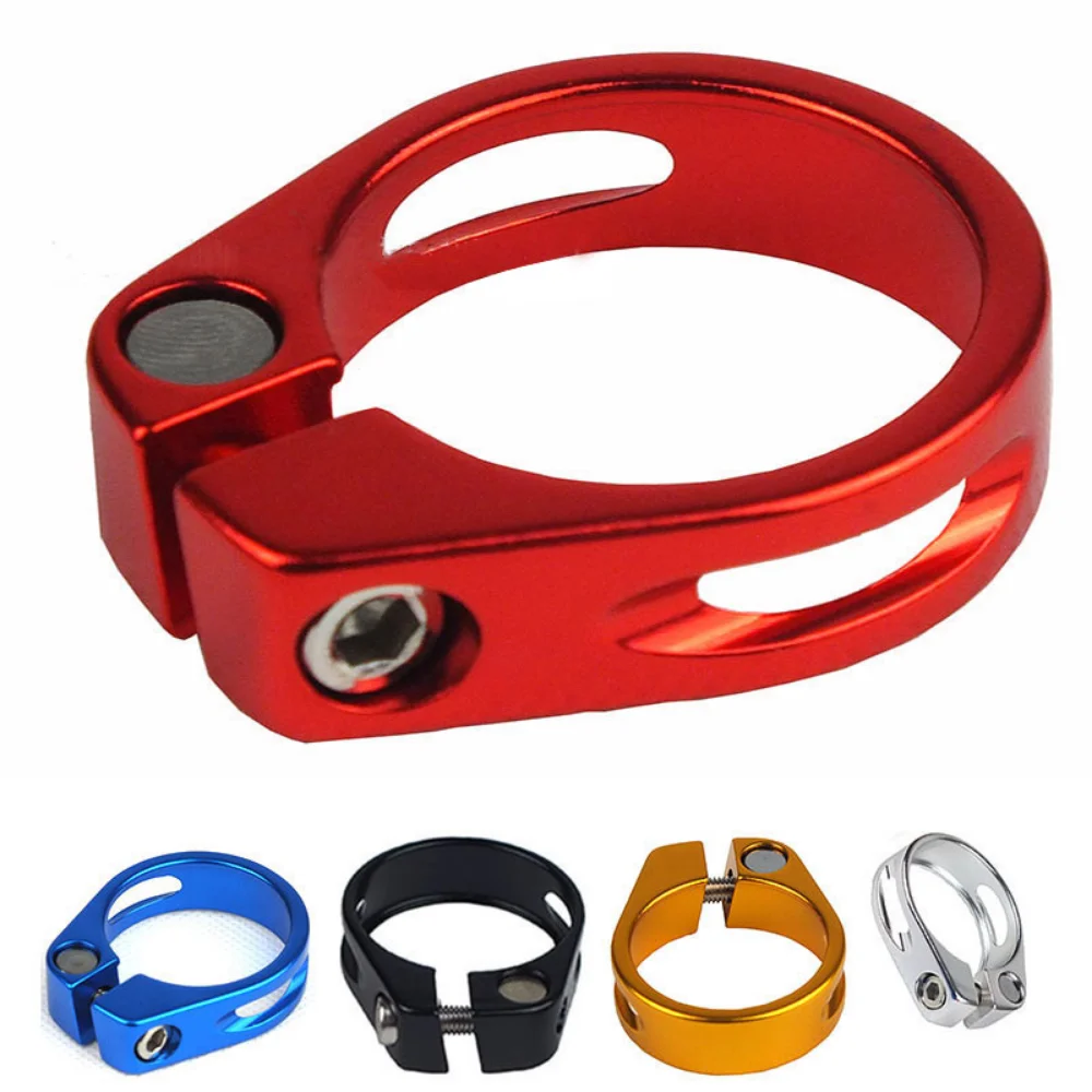 31.8/34.9 mm Aluminum Alloy Bike seatpost clamp Bicycle Seatpost Clamp Seat Tube Clamp MTB Bike Seat Tube Clip Bike Parts Saddle