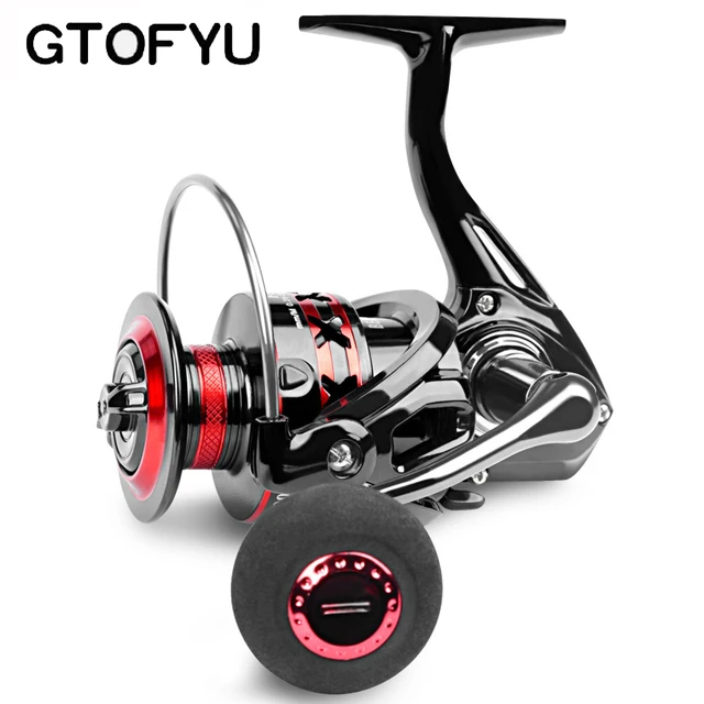 GTOFYU Brand High speed 5.0:1 Fishing Reel 2000-7000 Spinning Reel