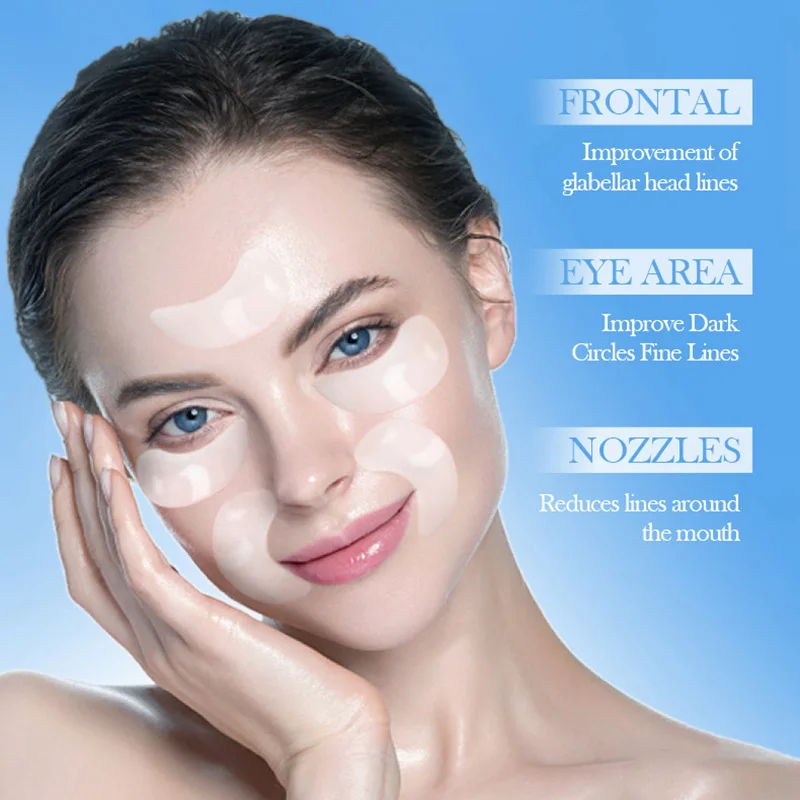 60pcs SADOER Milk Eye Mask Anti Dark Circles Moisturizing Anti-wrinkles Whitening Anti-aging Eye Patches Eyes Gel Masks