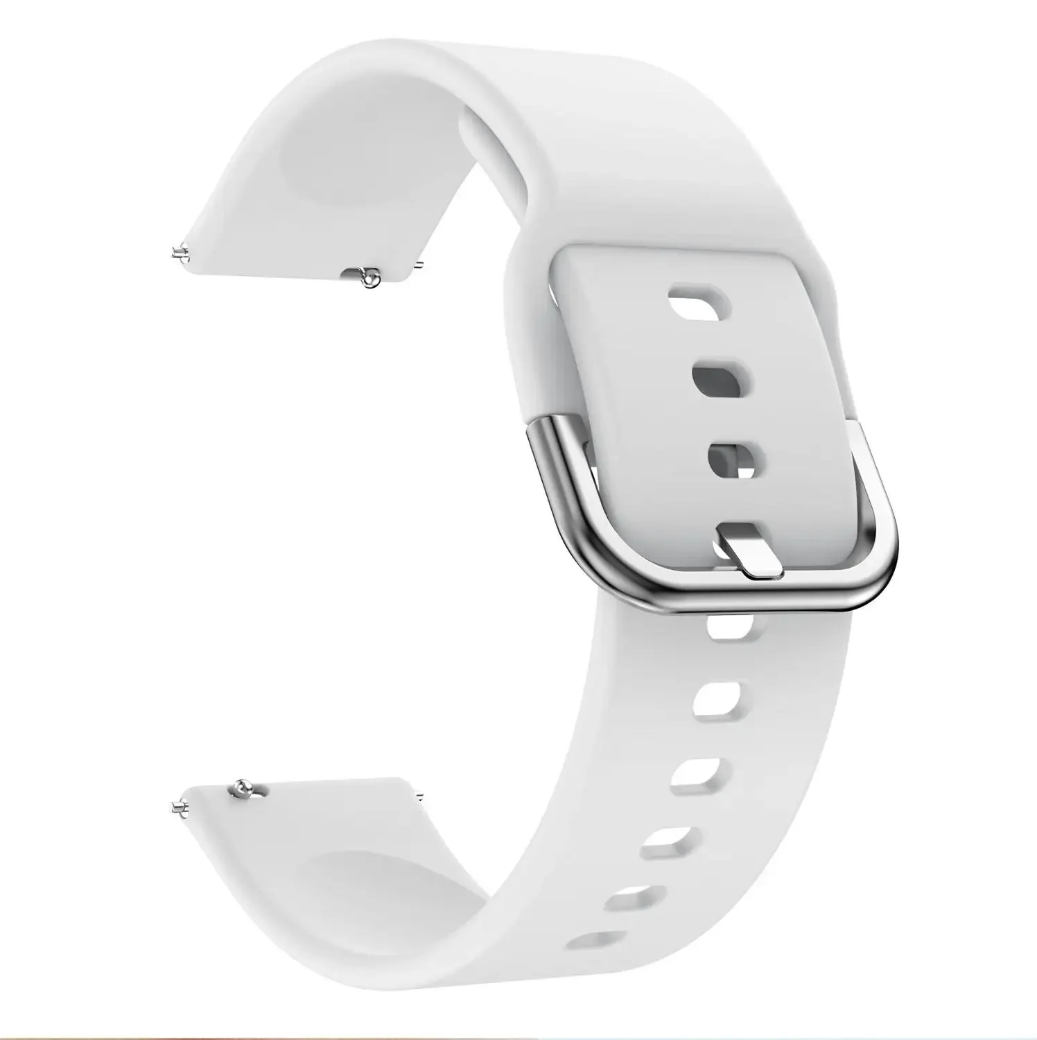 Silicone Sport Smart Watchband Wristband Bracelet - 20mm/22mm Strap