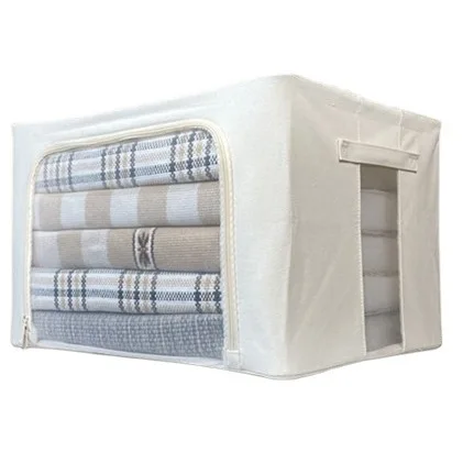 

2023 New Storage Clothes Outdoor Toys Polyester Cotton Foldable Storage Box Simple Cartoon Carved Canvas Washable Storage Boxes