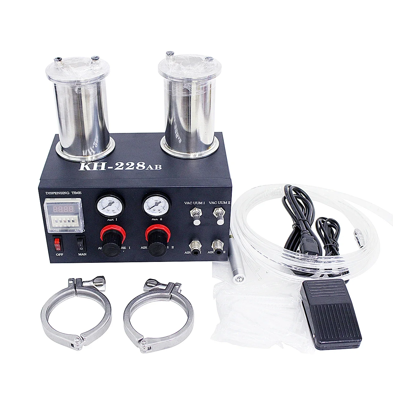 Epoxy AB glue automatic two-liquid dispensing machine CNC machine glue machine h